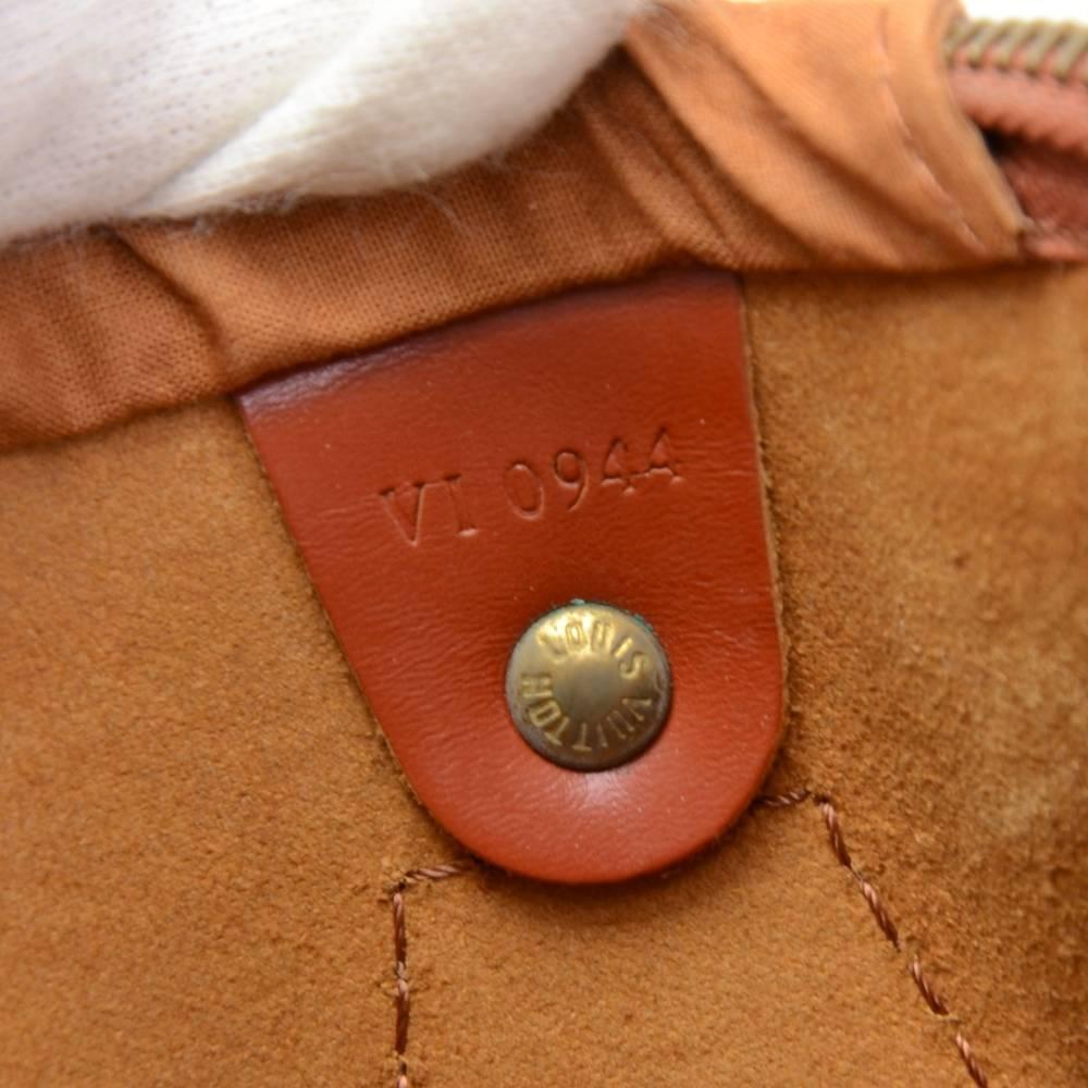 Vintage Louis Vuitton Speedy 25 Kenyan Fawn Brown Epi Leather City Hand Bag 4