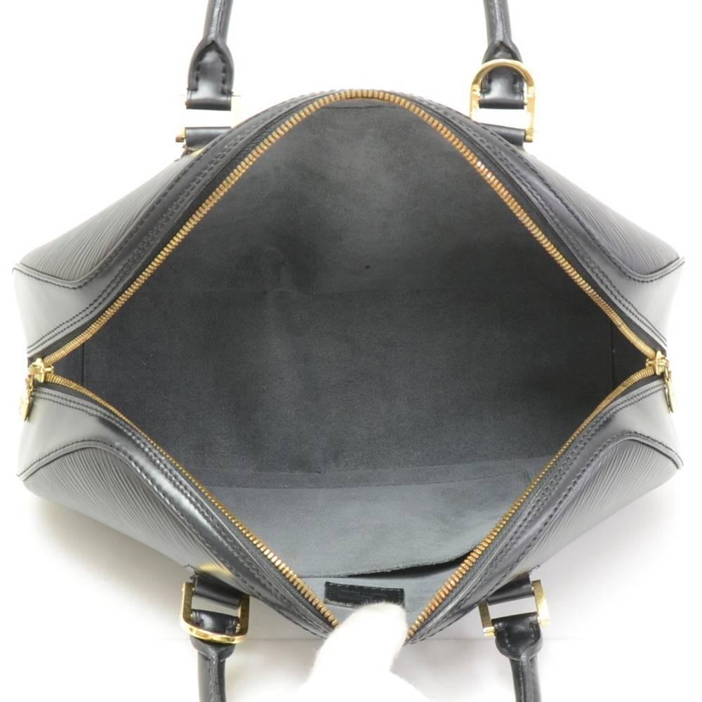 Louis Vuitton Jasmin Black Epi Leather Hand Bag 6