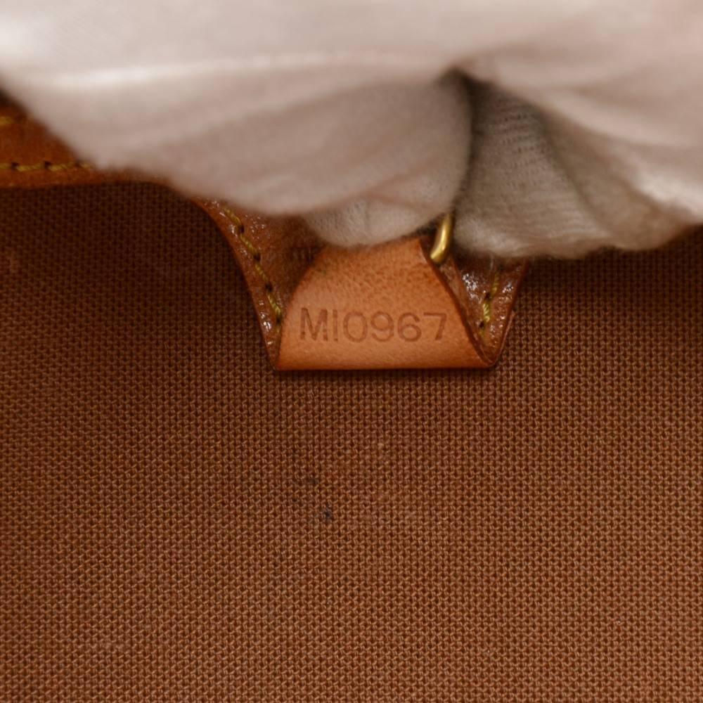 Louis Vuitton Ellipse PM Monogram Canvas Hand Bag + Strap 4