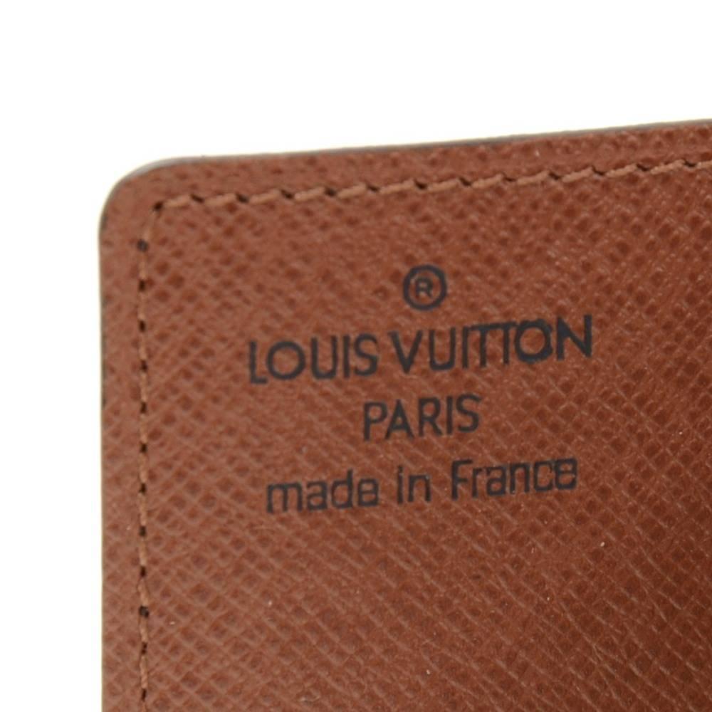 Louis Vuitton Porte-cartes credit pression Monogram Canvas Card Case 4