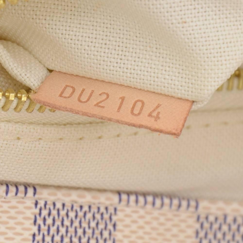 Louis Vuitton Cabas Adventure PM Damier Azur Canvas Hand Bag 4