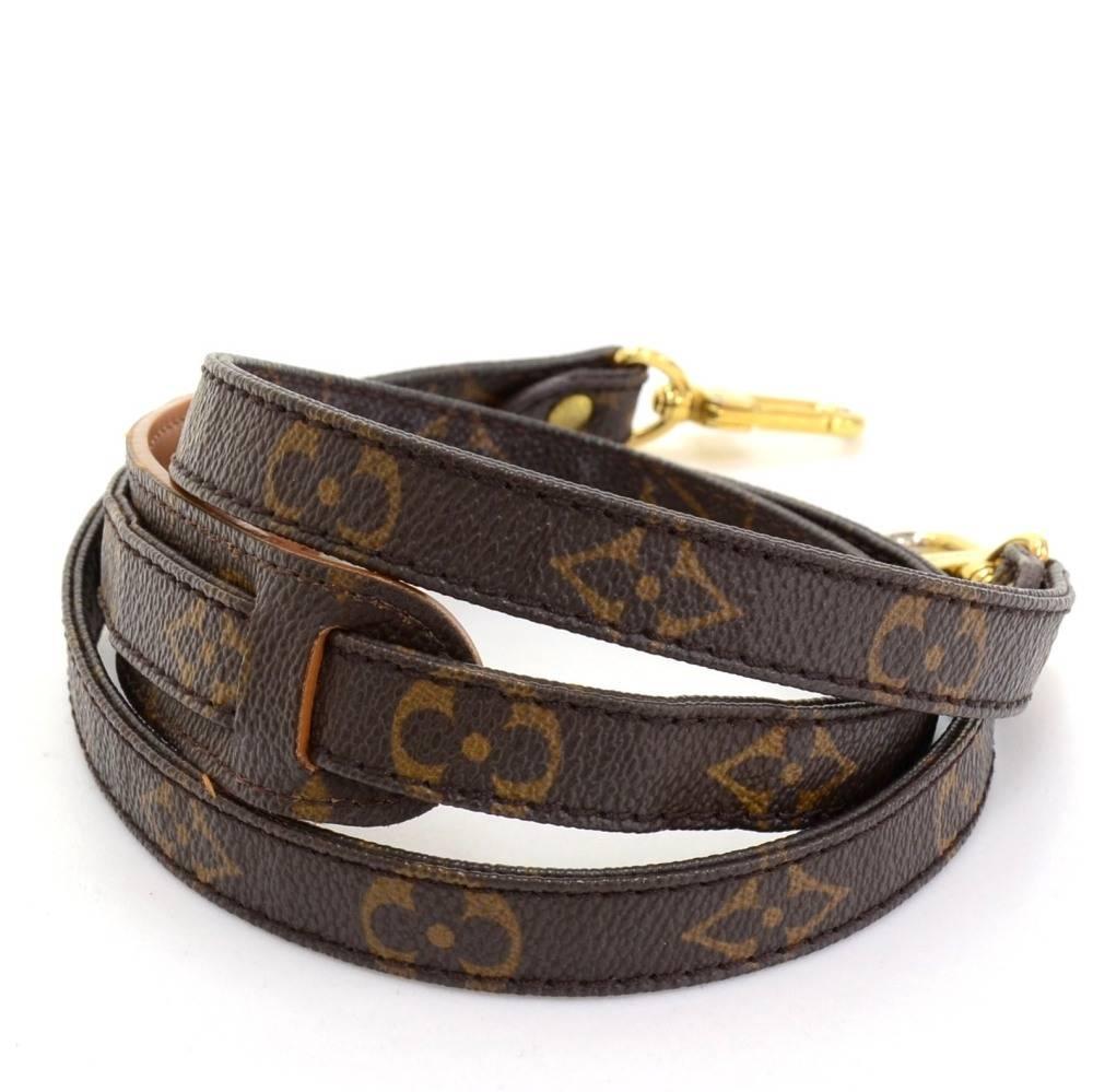 Women's Louis Vuitton Monogram Canvas Shoulder Strap For Medium Bags