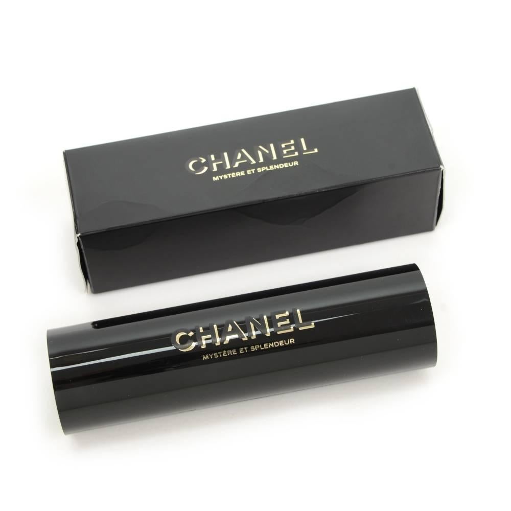 Chanel Mystere Et Splendeur black Kaleidoscope. Very rare collectors items and would make a wonderful gift. 

Size: 5.5 x 1.6 x 1.6 inches or 14 x 4 x 4 cm
Color: Black
Dust bag:   Not included  
Box:   Not included  

Condition
Overall: 8.5