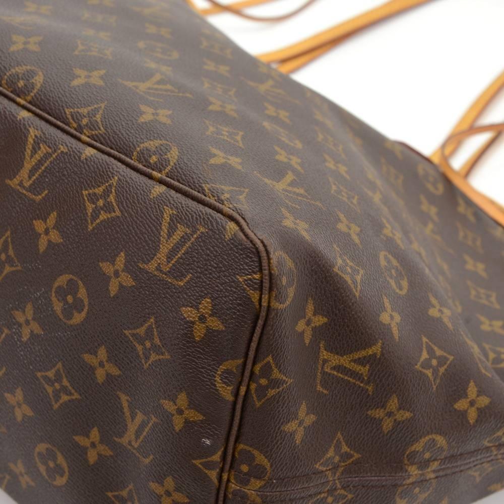 Louis Vuitton Neverfull GM Monogram Canvas Shoulder Tote Bag 3
