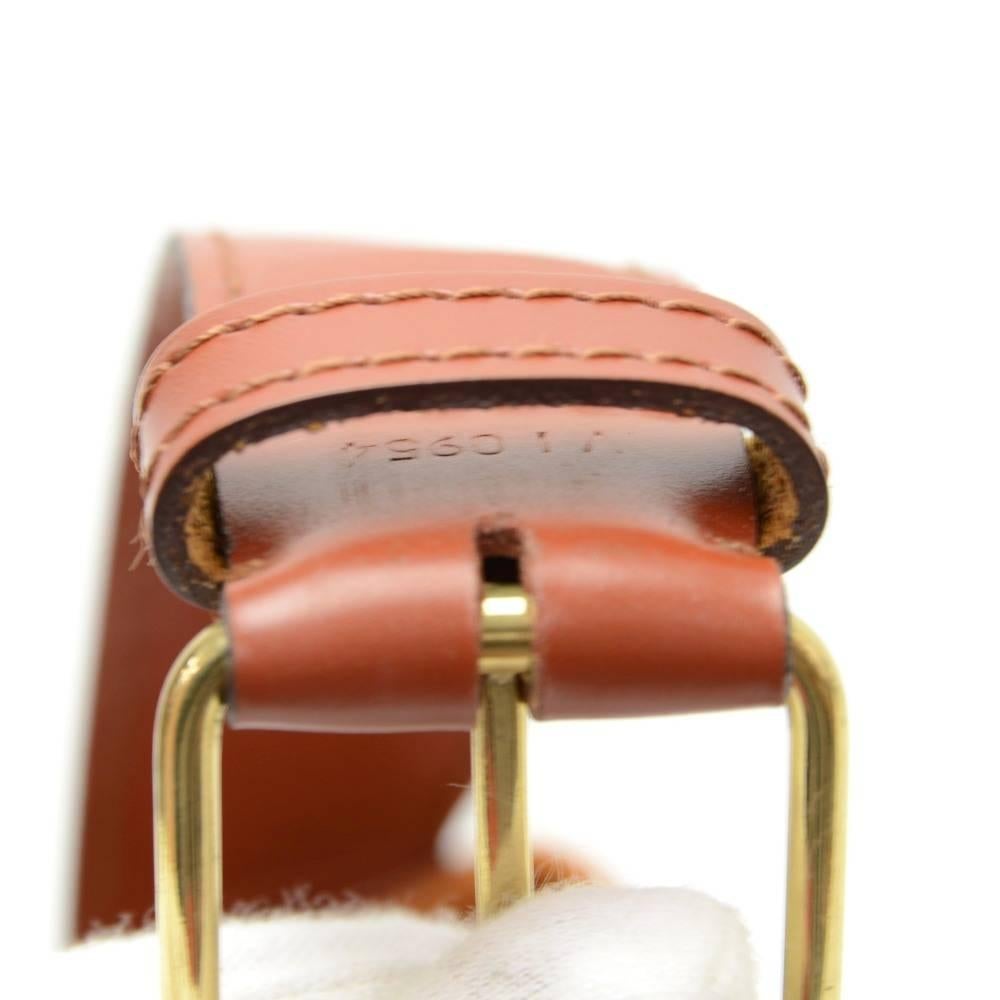 Vintage Louis Vuitton Sac Depaule PM Brown Kenyan Fawn Epi Leather Shoulder Bag 5