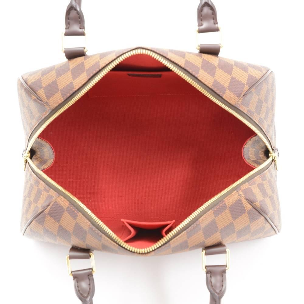 Louis Vuitton Ribera MM Ebene Damier Canvas Hand Bag at 1stDibs