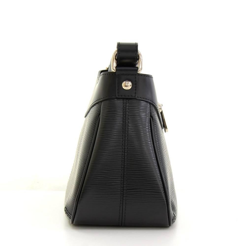Louis Vuitton Turenne PM Black Epi Leather Shoulder Hand Bag 1