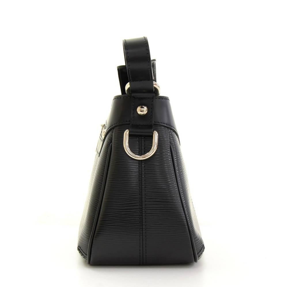 Women's Louis Vuitton Turenne PM Black Epi Leather Shoulder Hand Bag