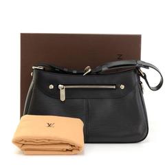 Louis Vuitton Turenne PM Black Epi Leather Shoulder Hand Bag