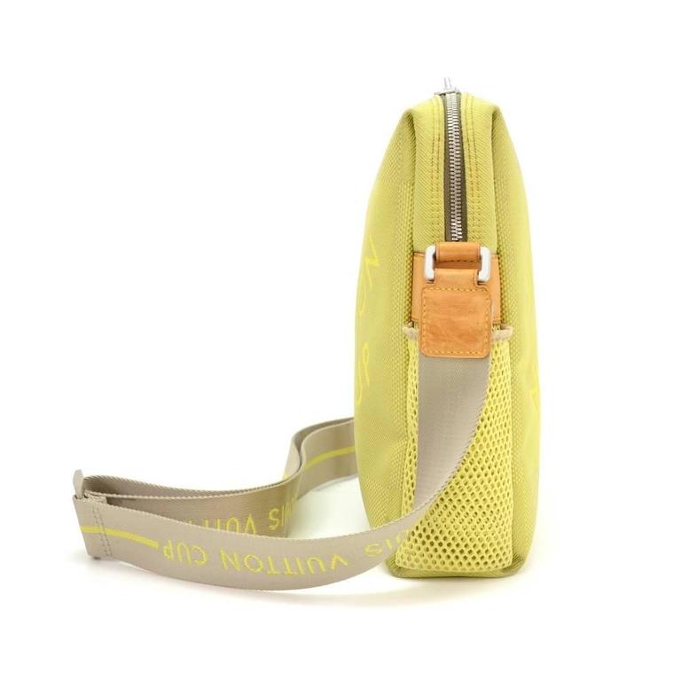 Louis Vuitton Weathery LV Cup 2003 Lime Green Damier Geant