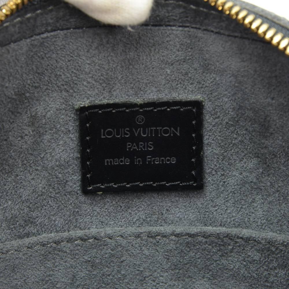 Louis Vuitton Jasmin Black Epi Leather Hand Bag + Strap 4