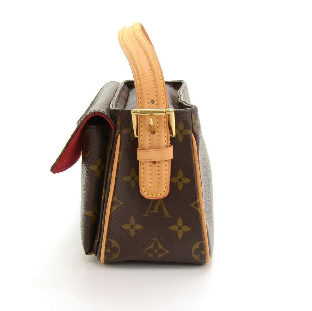Black Louis Vuitton Viva Cite MM Monogram Canvas Shoulder Hand Bag