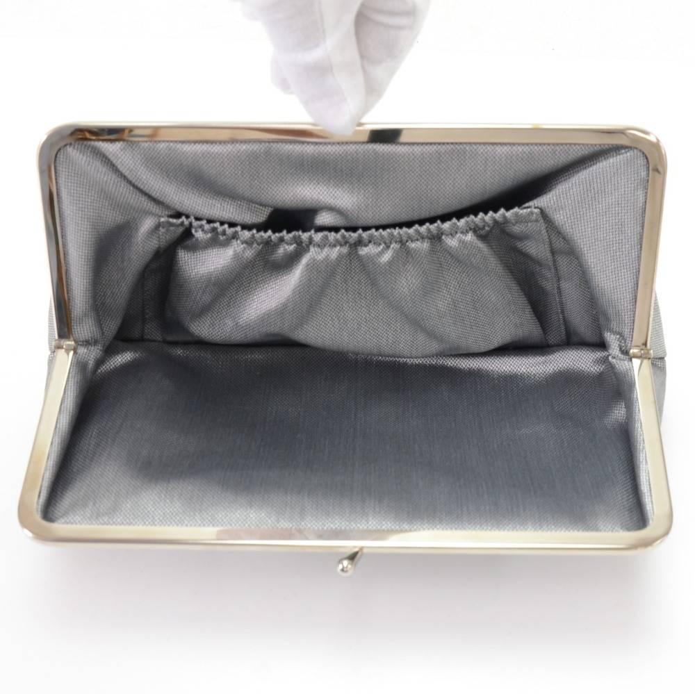 Chanel Mademoiselle Black x Gray Vertical Quilted Leather Shoulder Bag + Wallet 6