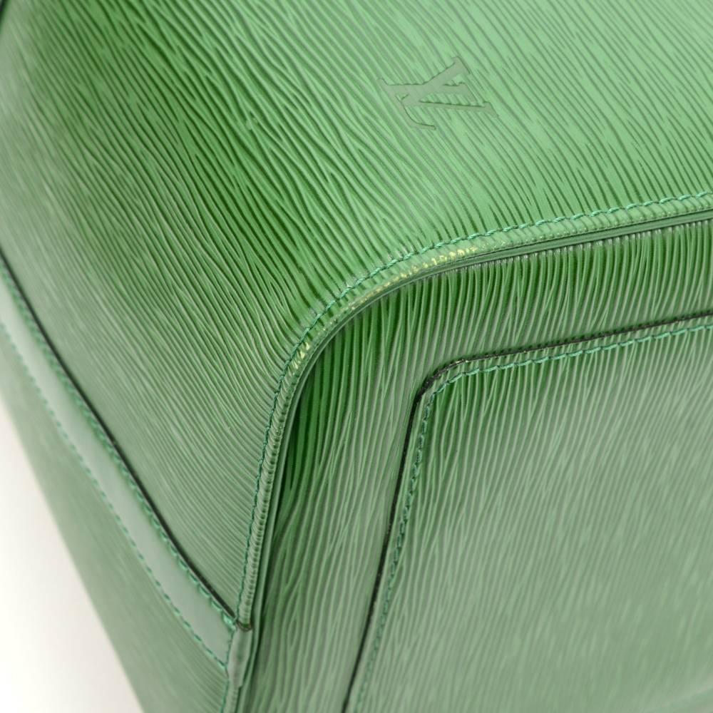 Vintage Louis Vuitton Keepall 50 Green Epi Leather Travel Bag 2