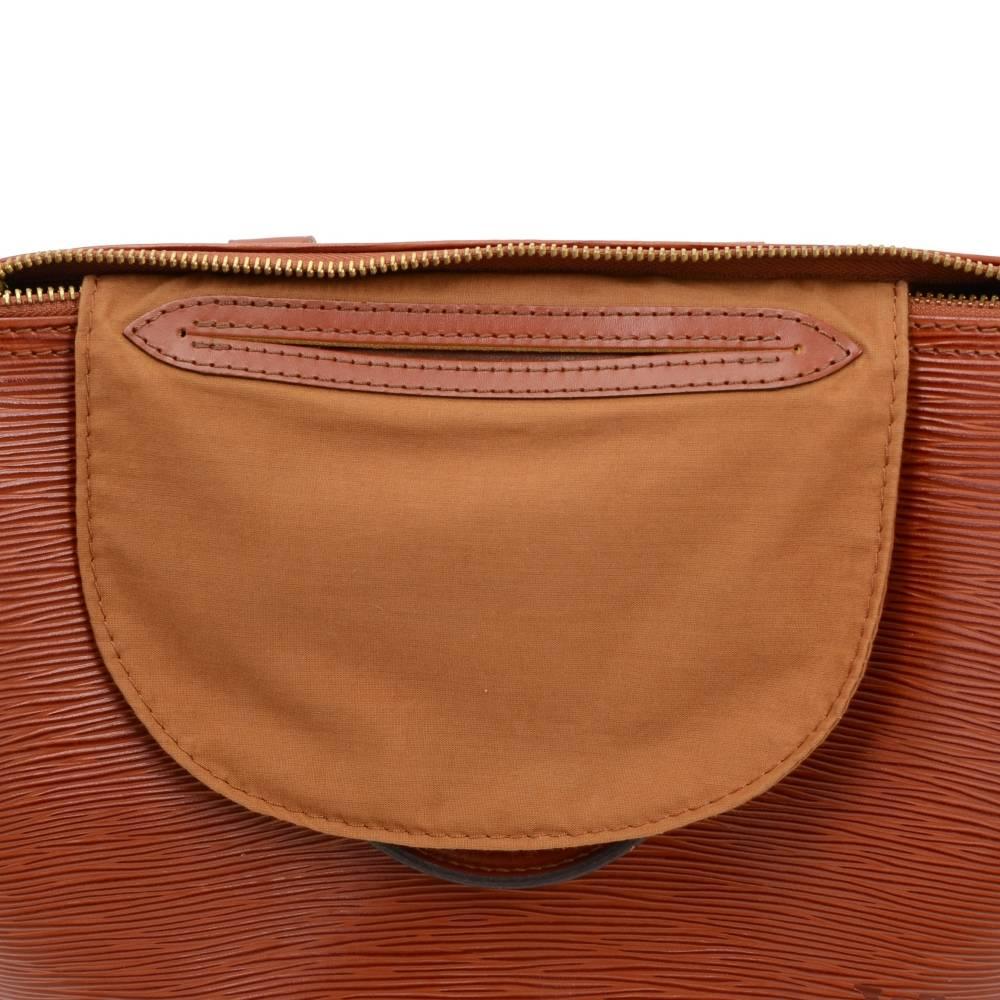 Vintage Louis Vuitton Speedy 25 Kenyan Fawn Brown Epi Leather City Hand Bag 3