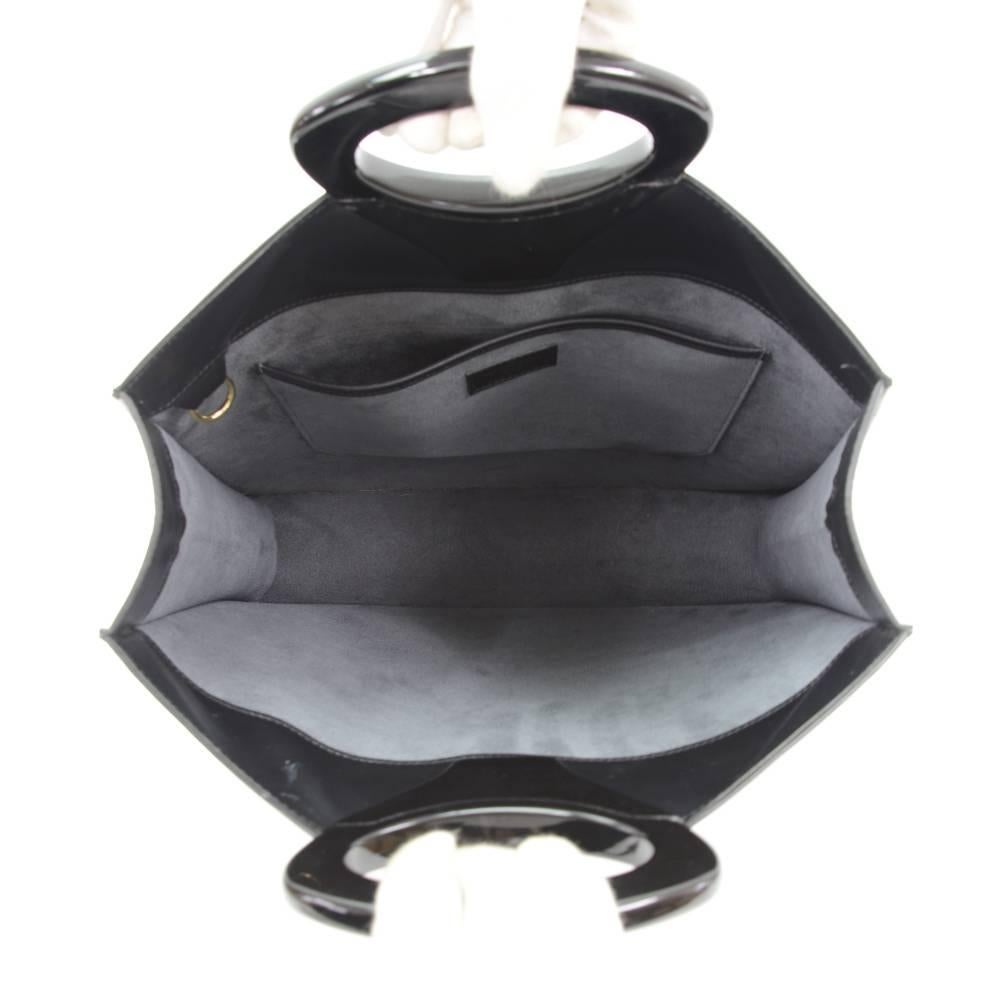 Louis Vuitton Ombre Black Epi Leather Tote Handbag 6