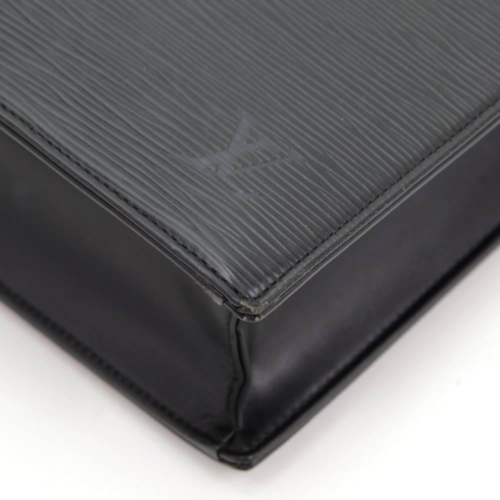 Louis Vuitton Ombre Black Epi Leather Tote Handbag 3