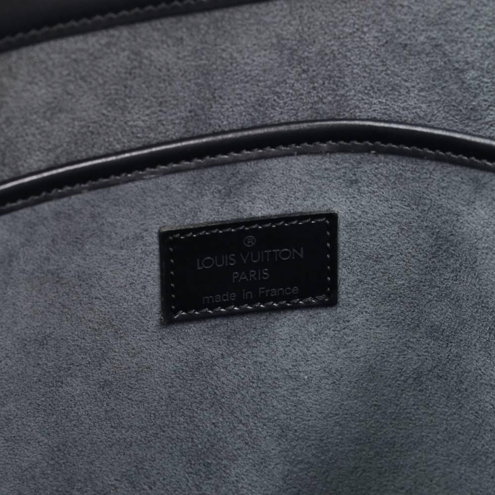 Louis Vuitton Ombre Black Epi Leather Tote Handbag 4