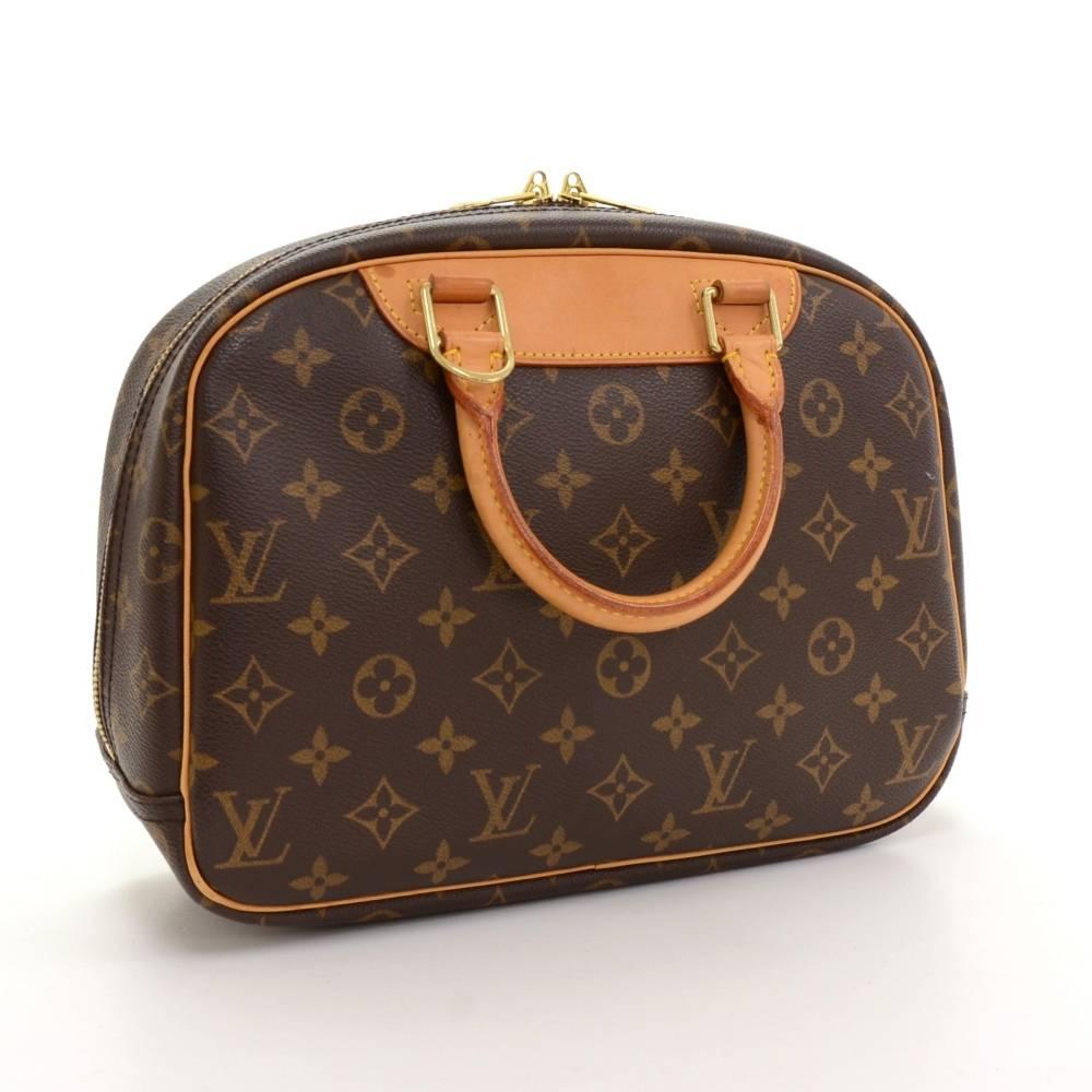 Louis Vuitton Trouville Monogram Canvas Hand Bag In Good Condition In Fukuoka, Kyushu