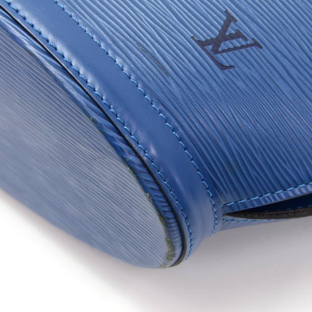 Louis Vuitton Saint Jacques PM Blue Epi Leather Shoulder Bag 3
