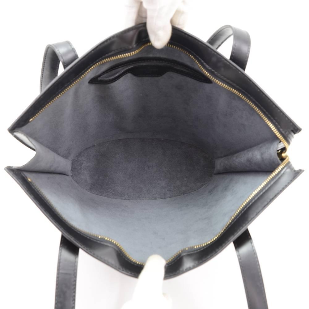 Louis Vuitton Saint Jacques PM Black Epi Leather Shoulder Bag 6