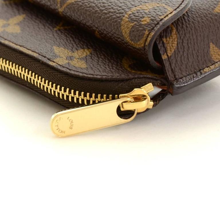 Louis Vuitton Monogram Porte Monnaie Schilling Coin Purse - A