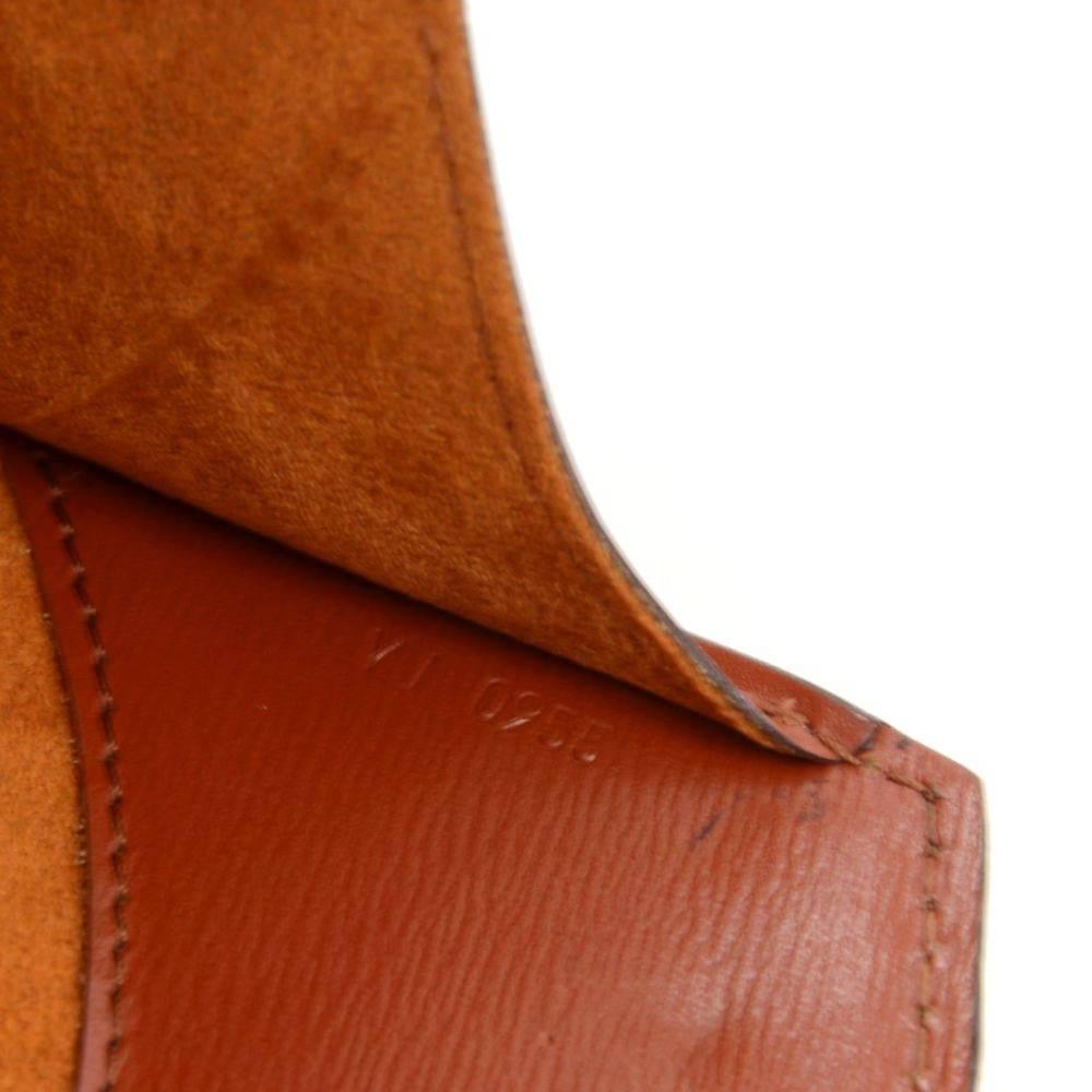 Louis Vuitton Cluny Kenyan Fawn Brown Epi Leather Shoulder Bag 5