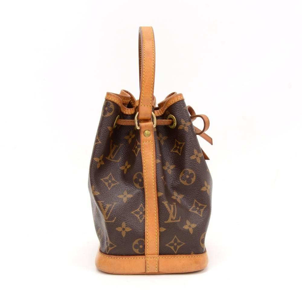 Brown Louis Vuitton Mini Noe Monogram Canvas Hand Bag