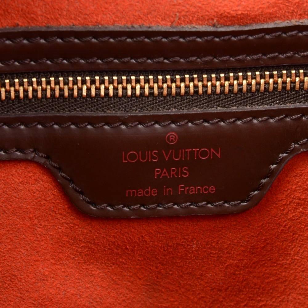 Louis Vuitton Uzes Ebene Damier Canvas Tote Hand Bag 3