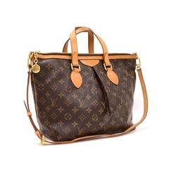 Louis Vuitton Palermo PM Monogram Canvas Tote Hand Bag + Strap