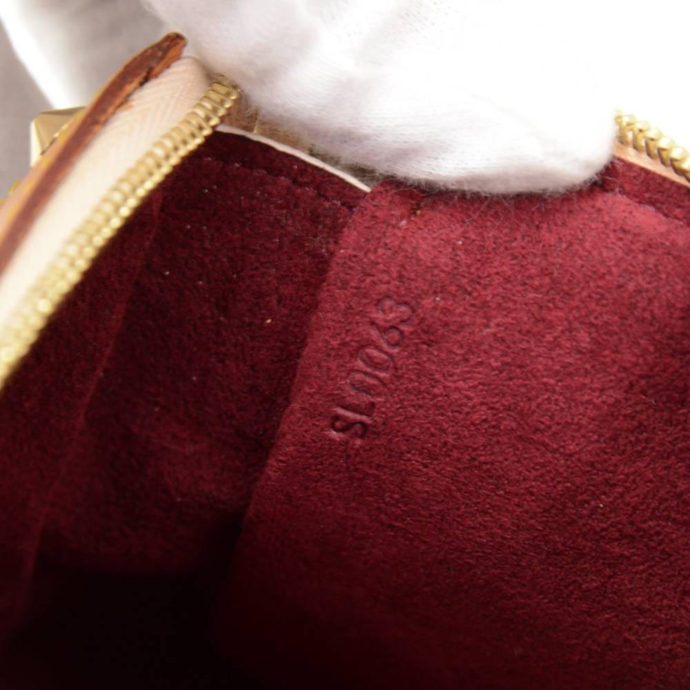 Louis Vuitton Pochette Accessories White Multicolor Canvas Hand Bag 5