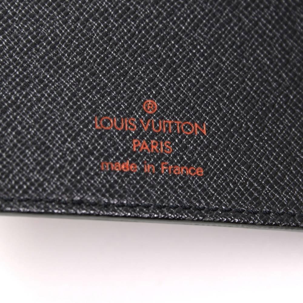 Louis Vuitton Agenda Fonctionnel MM Black Epi Leather Agenda Cover 4
