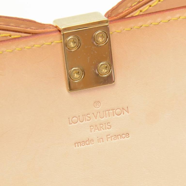 Louis Vuitton Papillon 27 Cherry Blossom White Monogram Canvas Murakami  Hand Bag