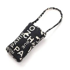 Chanel Black x White Canvas Mobile Phone Sunglasses Case