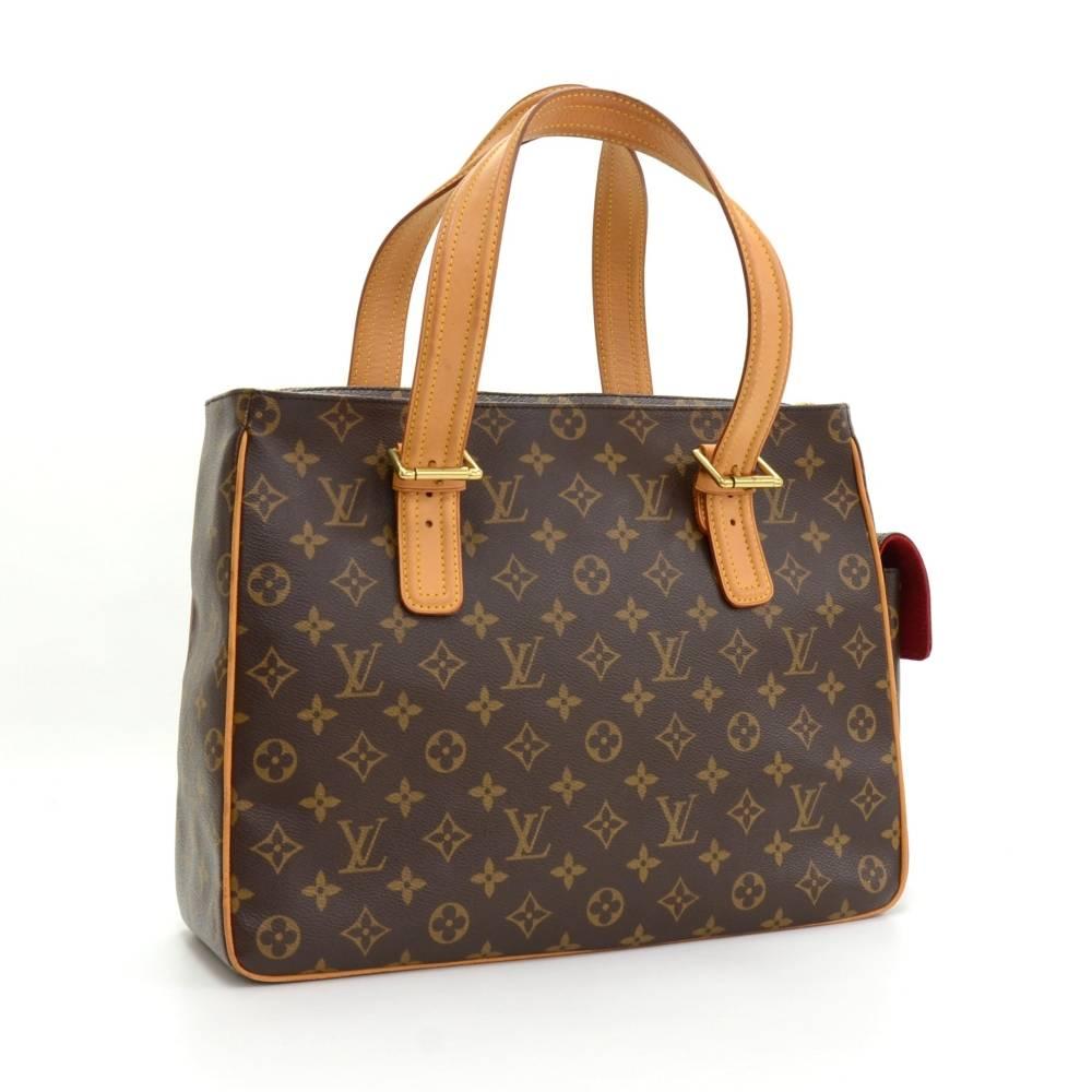 Brown Louis Vuitton Multipli Cite Monogram Canvas Shoulder Bag