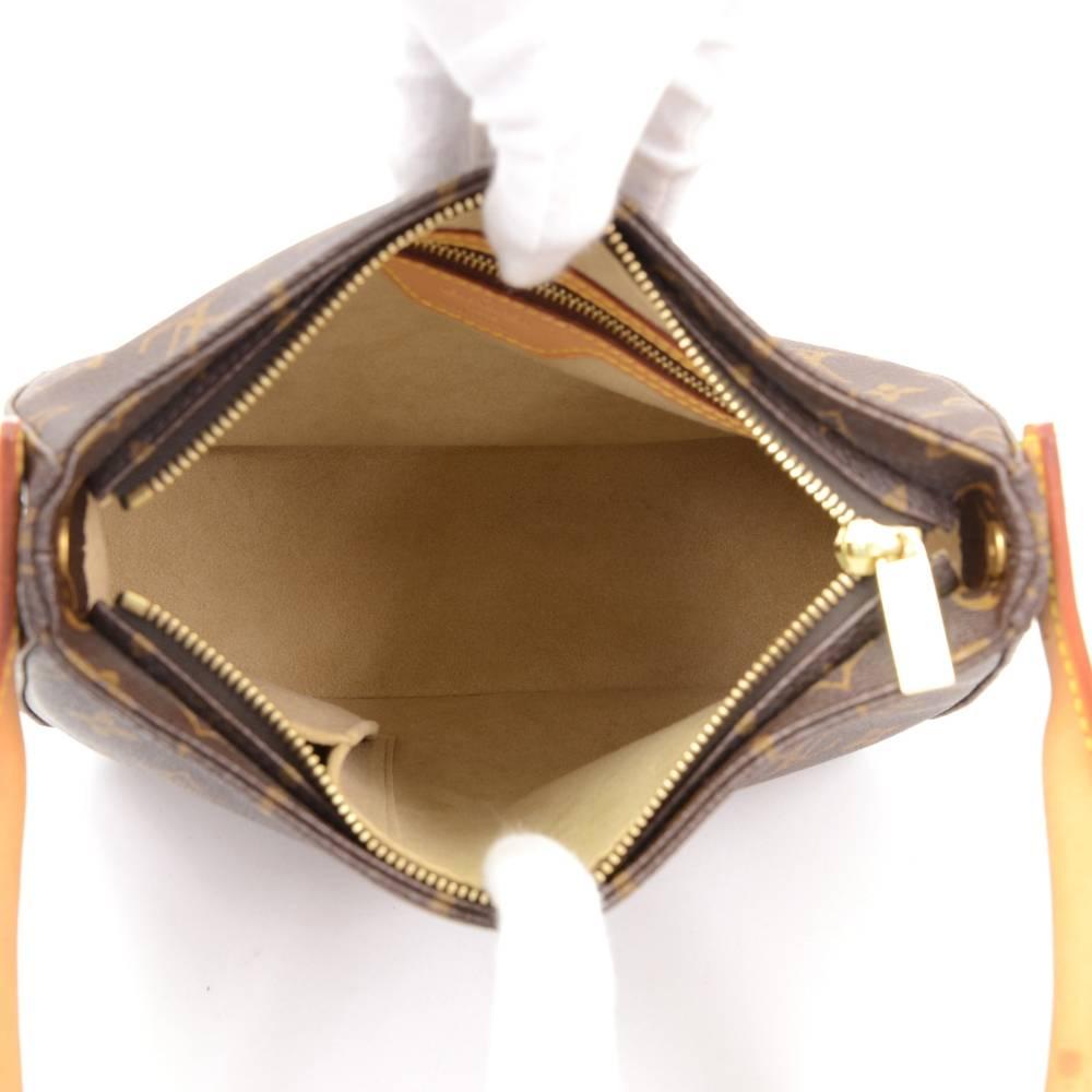 Louis Vuitton Looping MM Monogram Canvas Handbag 5