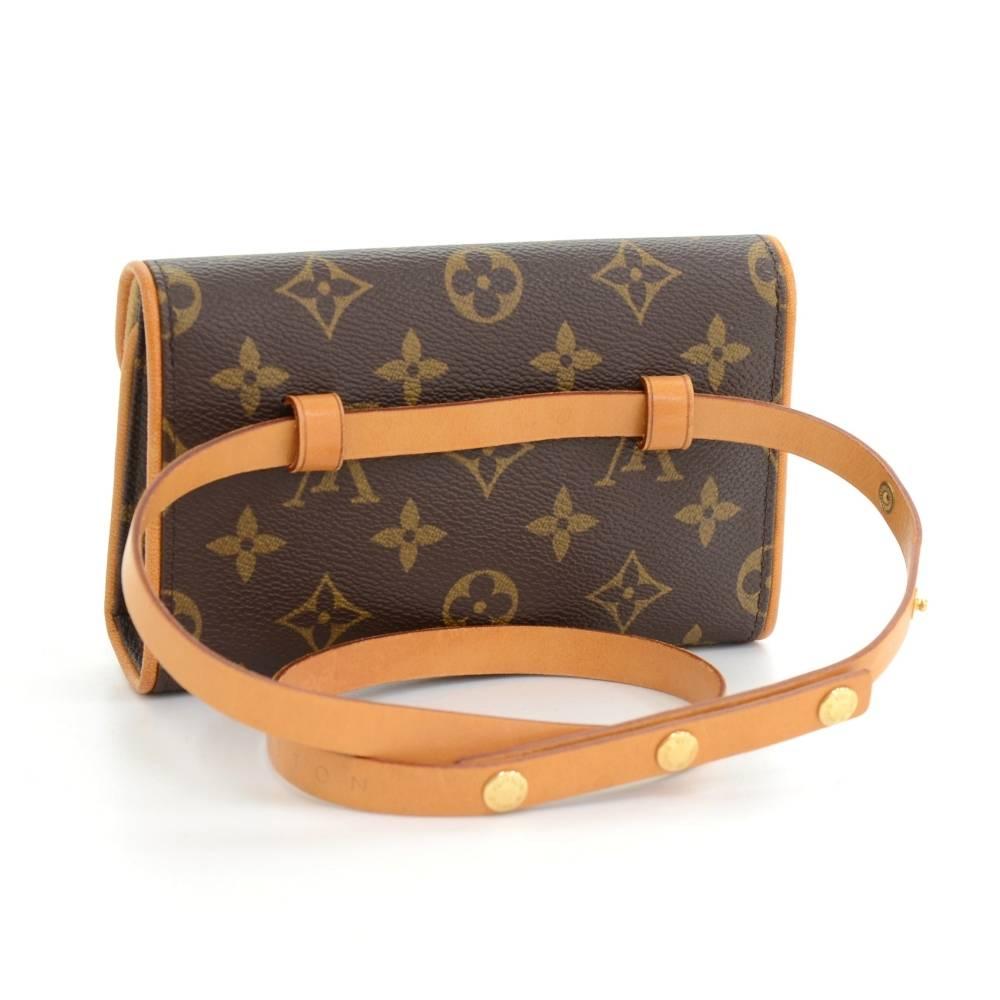 Louis Vuitton Pochette Florentine Monogram Canvas Waist Bag In Excellent Condition In Fukuoka, Kyushu