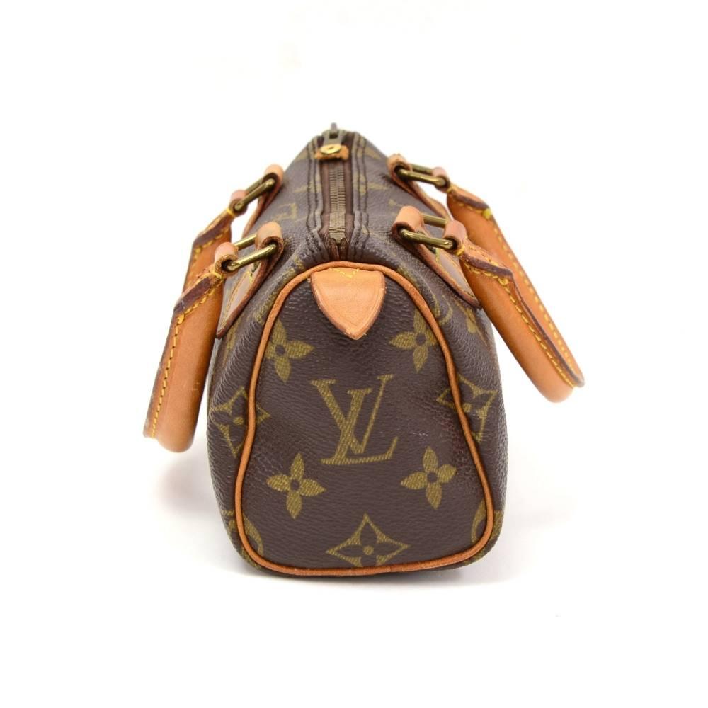 Women's Louis Vuitton Mini Speedy Sac HL Monogram Canvas Hand Bag