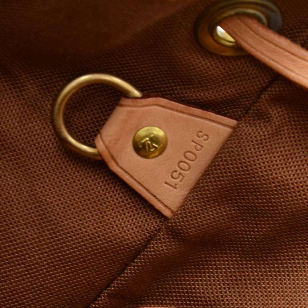 Louis Vuitton Moyen Montsouris MM Monogram Canvas Backpack Bag 5