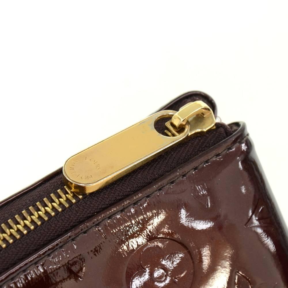 Louis Vuitton Rosewood Avenue Purple Amarante Vernis Leather Shoulder Hand Bag 2