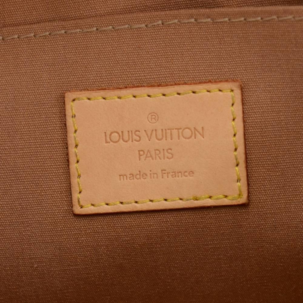 Louis Vuitton Biscayne Bay PM Noisette Vernis Leather Shoulder Bag 3