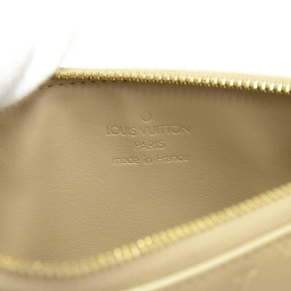 Louis Vuitton Beige Vernis Leather Flower Lexington Handbag - 2001 Limited 4