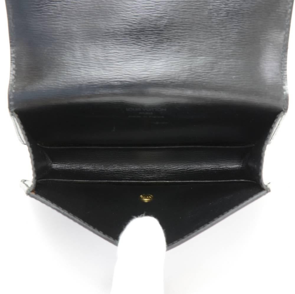 Vintage Louis Vuitton Ceinture Tilsitt Black Epi Leather Waist Pochette Bag 3