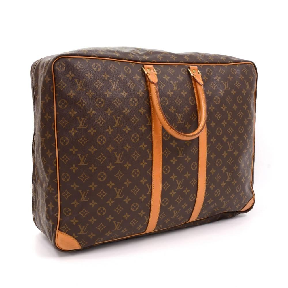 Brown Vintage Louis Vuitton Sirius 60 Monogram Canvas XL Travel Bag