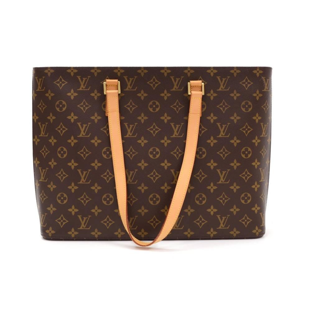 Louis Vuitton Luco Monogram Cavas Large Tote Shoulder Bag