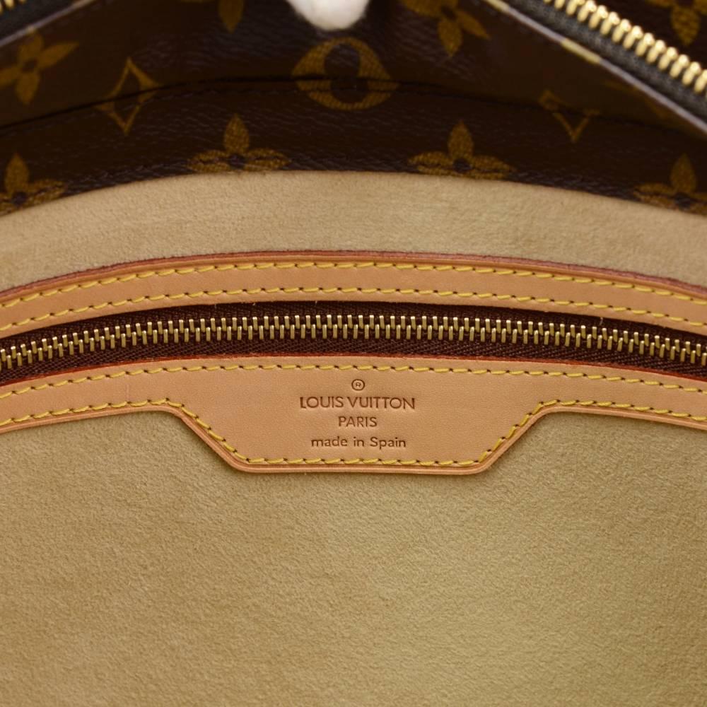 Louis Vuitton Luco Monogram Cavas Large Tote Shoulder Bag 4