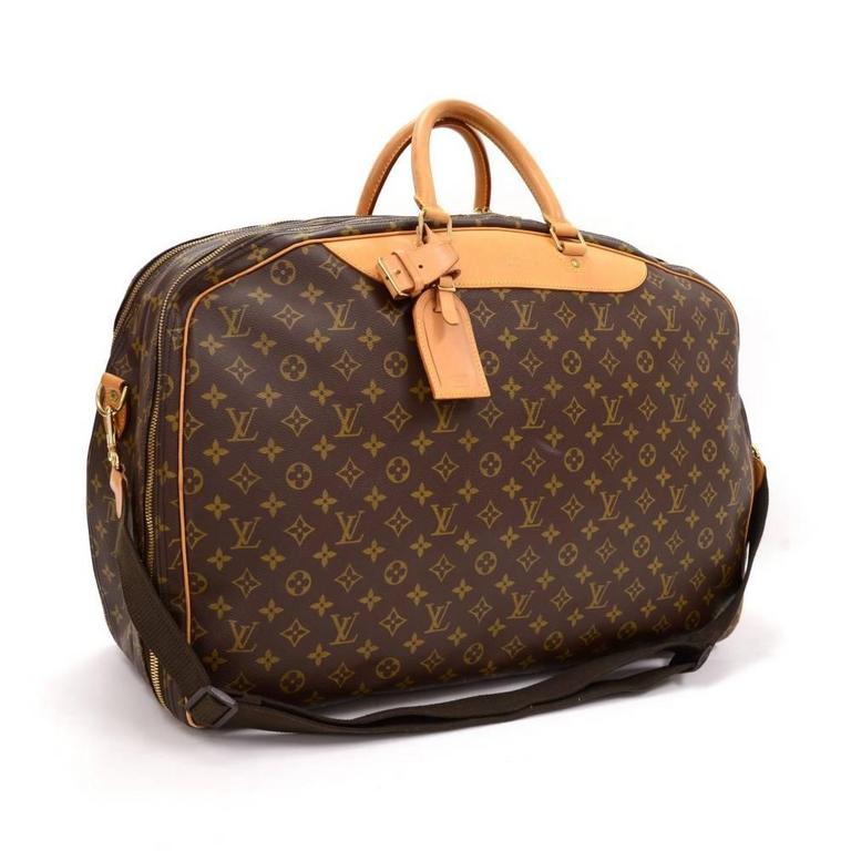 Vintage Louis Vuitton Alize 2 Poches Monogram Canvas Travel Bag Louis Vuitton Alize 2 Poches Travel Bag In Monogram Canvas One Of The Largest Sy