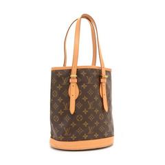 Louis Vuitton Bucket PM Monogram Canvas Shoulder Bag