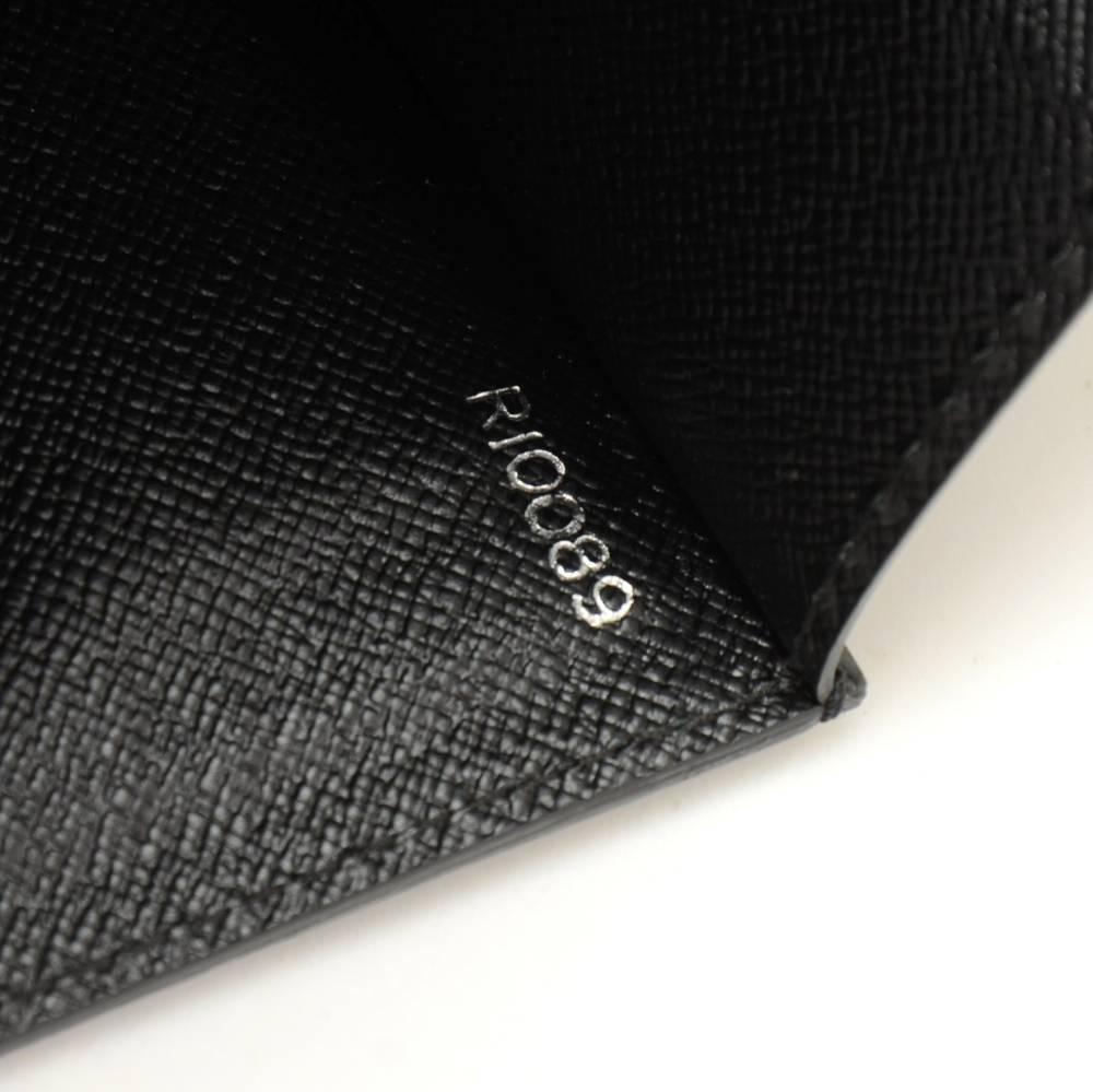 Louis Vuitton Sellier Dragonne Black Epi Leather Wristlet Clutch Pochette Bag 2