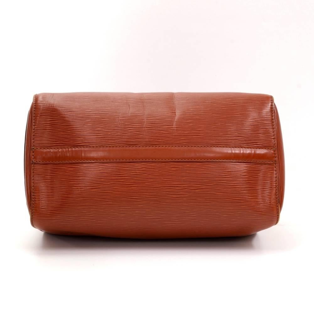 Vintage Louis Vuitton Speedy 30 Kenyan Fawn Epi Leather City Hand Bag 1